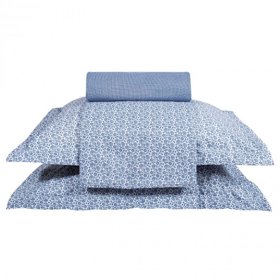 GREENWICH POLO CLUB ΣΕΤ ΣΕΝΤΟΝΙΑ ΥΠΕΡΔΙΠΛΑ ESSENTIAL 2372 ROYAL BLUE