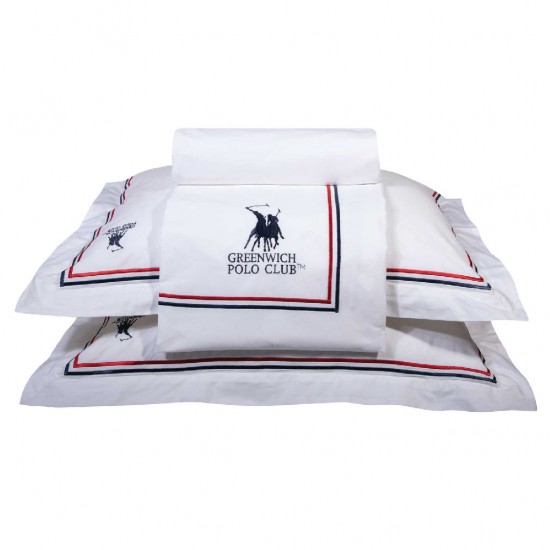 GREENWICH POLO CLUB ΣΕΤ ΣΕΝΤΟΝΙΑ KING 2173 ΛΕΥΚΟ
