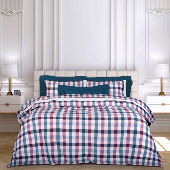 GREENWICH POLO CLUB ΣΕΤ ΣΕΝΤΟΝΙΑ KING ESSENTIAL 2266 BLUE, RED