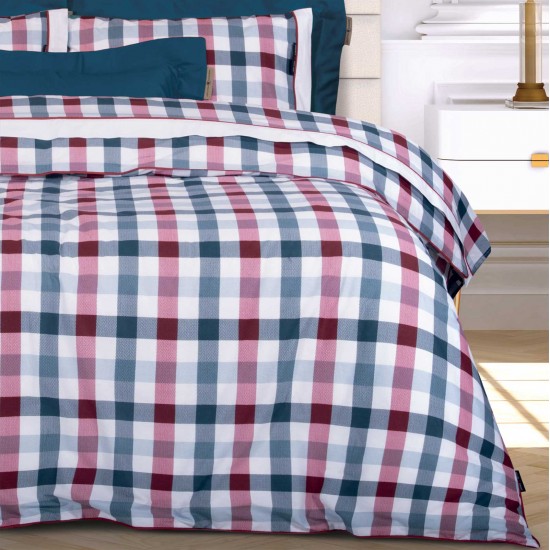 GREENWICH POLO CLUB ΣΕΤ ΣΕΝΤΟΝΙΑ KING ESSENTIAL 2266 BLUE, RED