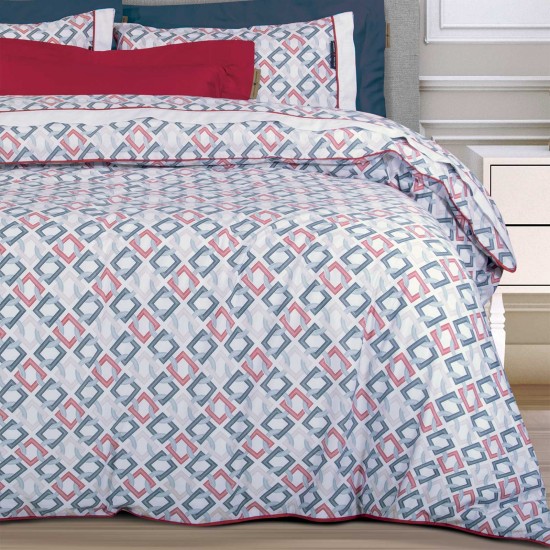 GREENWICH POLO CLUB ΣΕΤ ΣΕΝΤΟΝΙΑ KING ESSENTIAL 2269 BLUE, RED