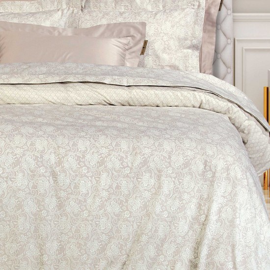 GREENWICH POLO CLUB ΣΕΤ ΣΕΝΤΟΝΙΑ KING ESSENTIAL 2369 ECRU, TAUPE