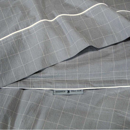 GREENWICH POLO CLUB ΣΕΤ ΣΕΝΤΟΝΙΑ KING ESSENTIAL 2373 GREY