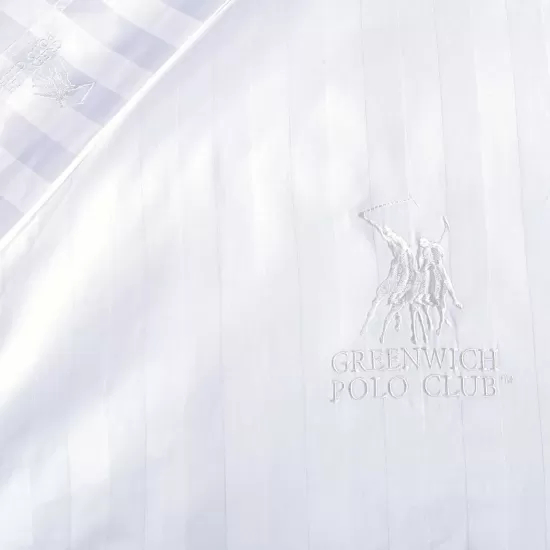 GREENWICH POLO CLUB ΠΑΠΛΩΜΑΤΟΘΗΚΗ ΣΕΤ ΥΠΕΡΔΙΠΛH 2271 WHITE