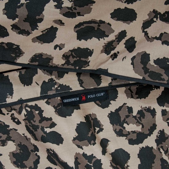 GREENWICH POLO CLUB ΠΑΠΛΩΜΑΤΟΘΗΚΗ ΣΕΤ ΥΠΕΡΔΙΠΛH ESSENTIAL 2364 COFFEE BROWN