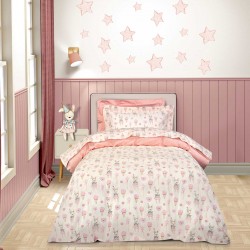 GREENWICH POLO CLUB ΣΕΤ ΠΑΠΛΩΜΑΤΟΘΗΚΗ ΜΟΝΗ ESSENTIAL 8859 IVORY, PINK