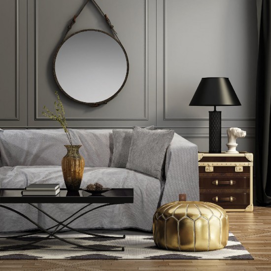 GREENWICH POLO CLUB ΡΙΧΤΑΡΙ 180Χ250 PREMIUM 2733 GREY