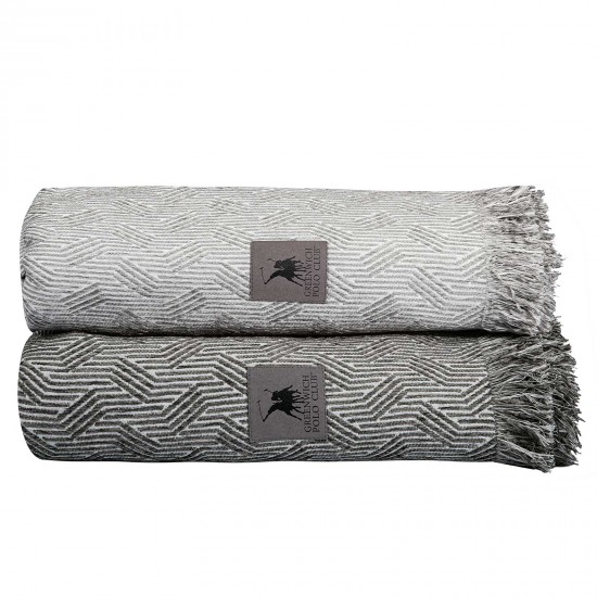 GREENWICH POLO CLUB ΡΙΧΤΑΡΙ 180Χ250 ESSENTIAL 3950 GREY