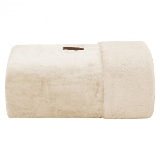 GREENWICH POLO CLUB ΡΙΧΤΑΡΙ VELVET 180Χ250 PREMIUM 3968 IVORY