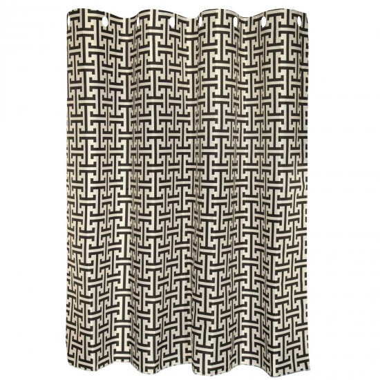 GREENWICH POLO CLUB ΚΟΥΡΤΙΝΑ ΜΠΑΝΙΟΥ 200Χ180 ESSENTIAL 3123 BLACK