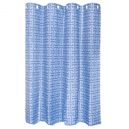 GREENWICH POLO CLUB ΚΟΥΡΤΙΝΑ ΜΠΑΝΙΟΥ 240Χ180 ESSENTIAL 3119 DUSTY BLUE