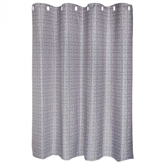 GREENWICH POLO CLUB ΚΟΥΡΤΙΝΑ ΜΠΑΝΙΟΥ 240Χ180 ESSENTIAL 3120 GREY