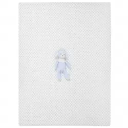GREENWICH POLO CLUB ΚΟΥΒΕΡΤΑ ΠΙΚΕ 75X100 ΒΑΒΥ ESSENTIAL 8856 BLUE, WHITE