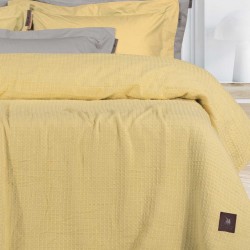 GREENWICH POLO CLUB ΚΟΥΒΕΡΤΑ ΠΙΚΕ 230X250 ESSENTIAL 3405 ΚΙΤΡΙΝΟ