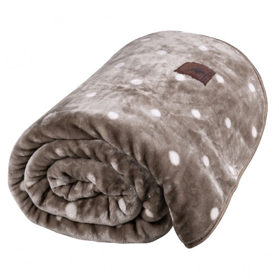 GREENWICH POLO CLUB ΚΟΥΒΕΡΤΑ VELOUR ΥΠΕΡΔΙΠΛH ESSENTIAL 3437 TAUPE