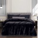 GREENWICH POLO CLUB ΚΟΥΒΕΡΤΑ VELOUR ΥΠΕΡΔΙΠΛH ESSENTIAL 3440 ΜΑΥΡΟ