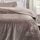GREENWICH POLO CLUB ΚΟΥΒΕΡΤΑ VELOUR ΥΠΕΡΔΙΠΛΗ ESSENTIAL 3497 TAUPE