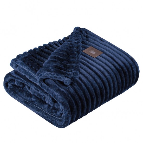 GREENWICH POLO CLUB ΚΟΥΒΕΡΤΑ FLEECE 160X220 ESSENTIAL 3487 BLUE