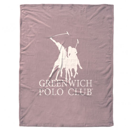 GREENWICH POLO CLUB ΚΟΥΒΕΡΤΑ FLEECE 160X220 ESSENTIAL 3491 NUDE