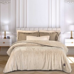 GREENWICH POLO CLUB ΚΟΥΒΕΡΤΑ FLEECE 170X240 ESSENTIAL 4438 BEIGE