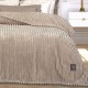 GREENWICH POLO CLUB ΚΟΥΒΕΡΤΑ FLEECE ΥΠΕΡΔΙΠΛH 3485 BEIGE