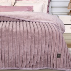 GREENWICH POLO CLUB ΚΟΥΒΕΡΤΑ FAUX FUR ΥΠΕΡΔΙΠΛΗ 3478 NUDE