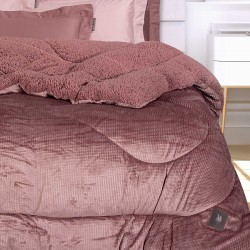 GREENWICH POLO CLUB ΚΟΥΒΕΡΤΟΠΑΠΛΩΜΑ ΥΠΕΡΔΙΠΛΟ ESSENTIAL 3957 NUDE