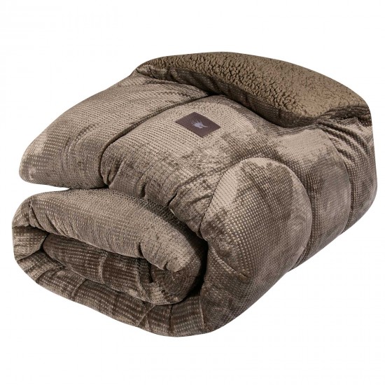 GREENWICH POLO CLUB ΚΟΥΒΕΡΤΟΠΑΠΛΩΜΑ ΥΠΕΡΔΙΠΛΟ ESSENTIAL 3958 TAUPE