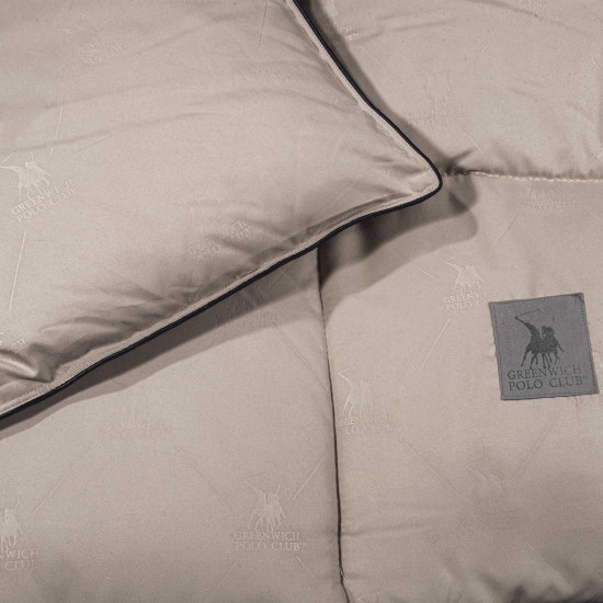 GREENWICH POLO CLUB ΠΑΠΛΩΜΑ ΥΠΕΡΔΙΠΛΟ ESSENTIAL 4445 TAUPE