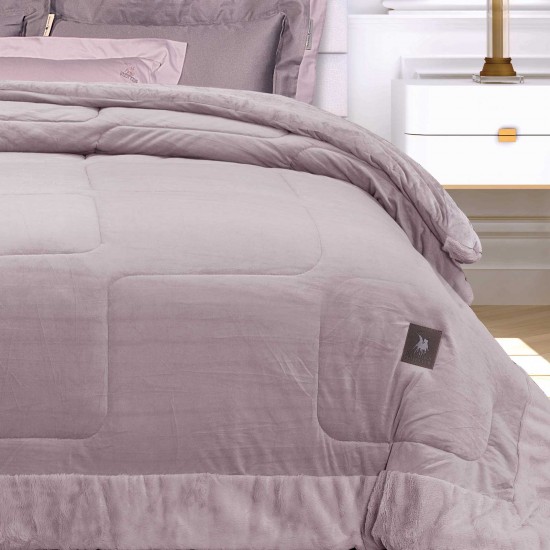 GREENWICH POLO CLUB ΚΟΥΒΕΡΤΟΠΑΠΛΩΜΑ VELVET KING PREMIUM 3966 NUDE