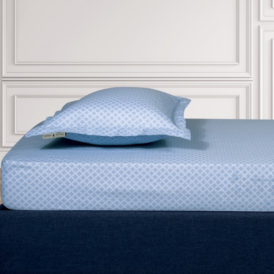 GREENWICH POLO CLUB ΣΕΝΤΟΝΙ ΜΕ ΛΑΣΤΙΧΟ ΔΙΠΛΟ 120*200+35 LOFT 2511 BABY BLUE