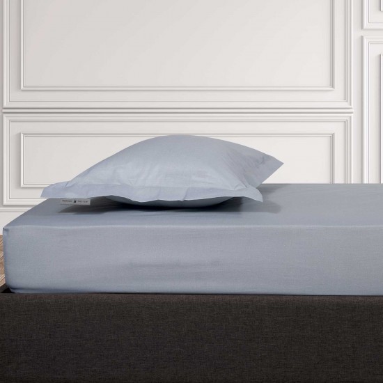 GREENWICH POLO CLUB ΣΕΝΤΟΝΙ ME ΛΑΣΤΙΧΟ ΥΠΕΡΔΙΠΛΟ 160*200+35 LOFT 2506 ICE GREY