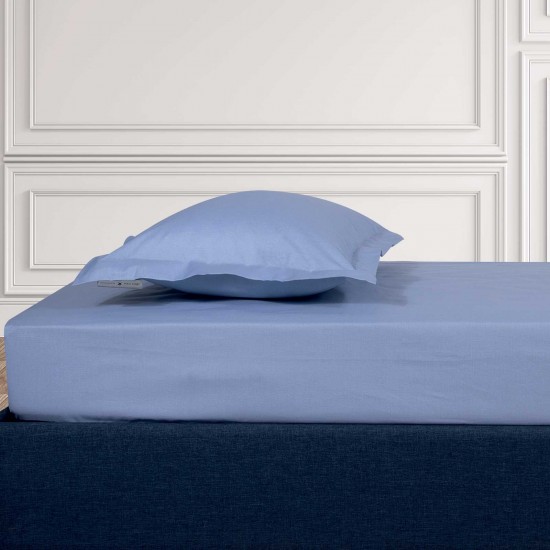 GREENWICH POLO CLUB ΣΕΝΤΟΝΙ ME ΛΑΣΤΙΧΟ ΥΠΕΡΔΙΠΛΟ 160*200+35 LOFT 2507 BABY BLUE