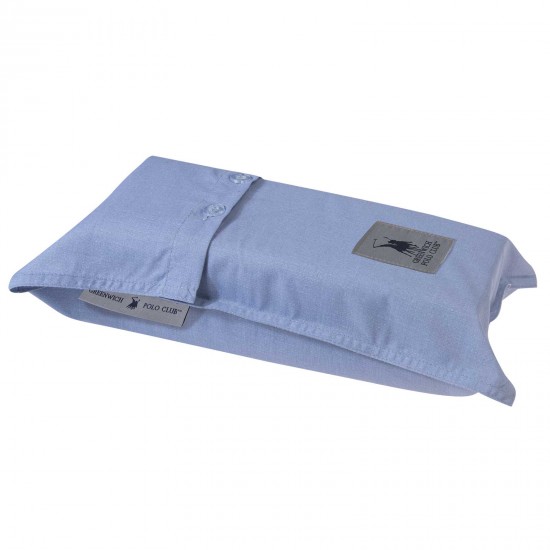 GREENWICH POLO CLUB ΣΕΝΤΟΝΙ ME ΛΑΣΤΙΧΟ ΥΠΕΡΔΙΠΛΟ 160*200+35 LOFT 2507 BABY BLUE