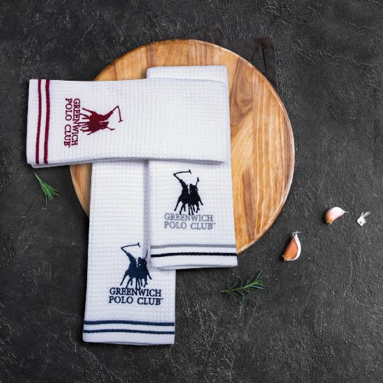 GREENWICH POLO CLUB ΠΕΤΣΕΤΕΣ ΚΟΥΖΙΝΑΣ ΣΕΤ 2TMX 40Χ60 2806 ΛΕΥΚΟ, ΜΠΛΕ GREENWICH POLO CLUB ΠΕΤΣΕΤΕΣ ΚΟΥΖΙΝΑΣ ΣΕΤ 2TMX 40Χ60 2806 ΛΕΥΚΟ, ΜΠΛΕ