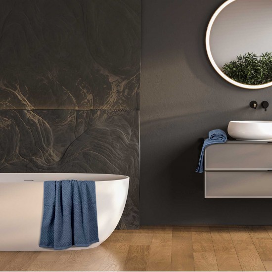 GREENWICH POLO CLUB ΣΕΤ ΠΕΤΣΕΤΕΣ 3 ΤΕΜΑΧΙΩΝ COZY 4097 DUSTY BLUE