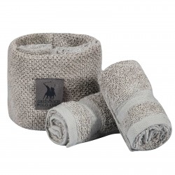 GREENWICH POLO CLUB ΣΕΤ ΠΕΤΣΕΤΕΣ 4 ΤΕΜΑΧΙΩΝ ESSENTIAL 4105 GREY
