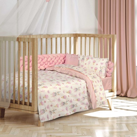 GREENWICH POLO CLUB ΣΕΤ ΣΕΝΤΟΝΙΑ ΚΟΥΝΙΑΣ ESSENTIAL 8859 IVORY, PINK