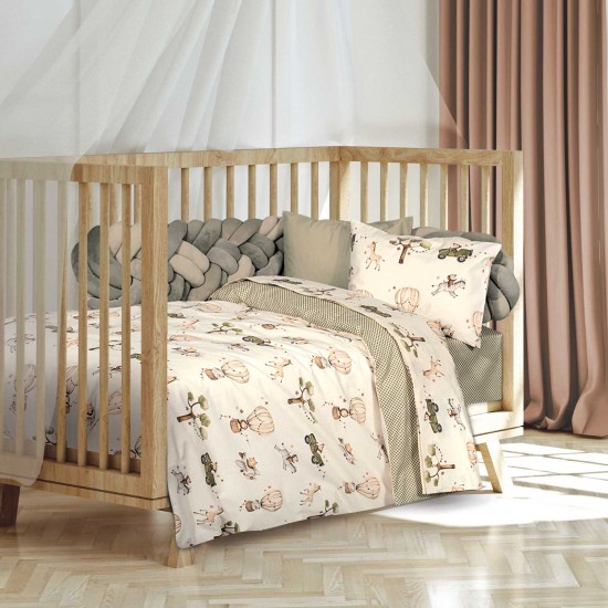 GREENWICH POLO CLUB ΣΕΤ ΣΕΝΤΟΝΙΑ ΚΟΥΝΙΑΣ ESSENTIAL 8860 IVORY, OLIVE GREEN