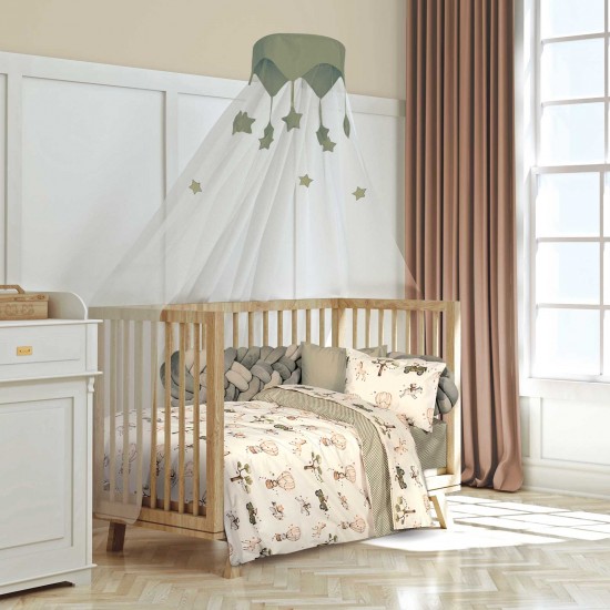 GREENWICH POLO CLUB ΣΕΤ ΣΕΝΤΟΝΙΑ ΚΟΥΝΙΑΣ ESSENTIAL 8860 IVORY, OLIVE GREEN