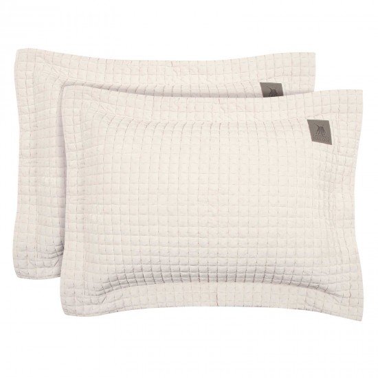 GREENWICH POLO CLUB ΖΕΥΓΟΣ ΜΑΞΙΛΑΡΟΘΗΚΕΣ CLASSIC 4429 IVORY