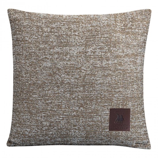 GREENWICH POLO CLUB ΔΙΑΚΟΣΜΗΤΙΚΟ ΜΑΞΙΛΑΡΙ 40X40 3990 BEIGE