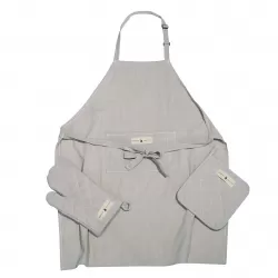GREENWICH POLO CLUB ΣΕΤ ΚΟΥΖΙΝΑΣ 3 ΤΕΜΑΧΙΩΝ 2638 GREY