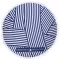 GREENWICH POLO CLUB ΠΕΤΣΕΤΑ ΣΤΡΟΓΓΥΛΗ ΘΑΛΑΣΣΗΣ 3688 BLUE, WHITE