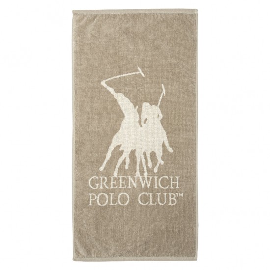 GREENWICH POLO CLUB ΠΕΤΣΕΤΑ ΓΥΜΝΑΣΤΗΡΙΟΥ 45X90 3930 ECRU, TAUPE