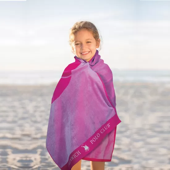 GREENWICH POLO CLUB JUNIOR ΠΕΤΣΕΤΑ ΘΑΛΑΣΣΗΣ 70Χ140 3663 PINK