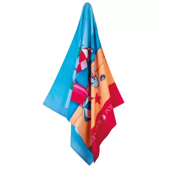 GREENWICH POLO CLUB JUNIOR ΠΕΤΣΕΤΑ ΘΑΛΑΣΣΗΣ 70Χ140 3719 MULTICOLOR