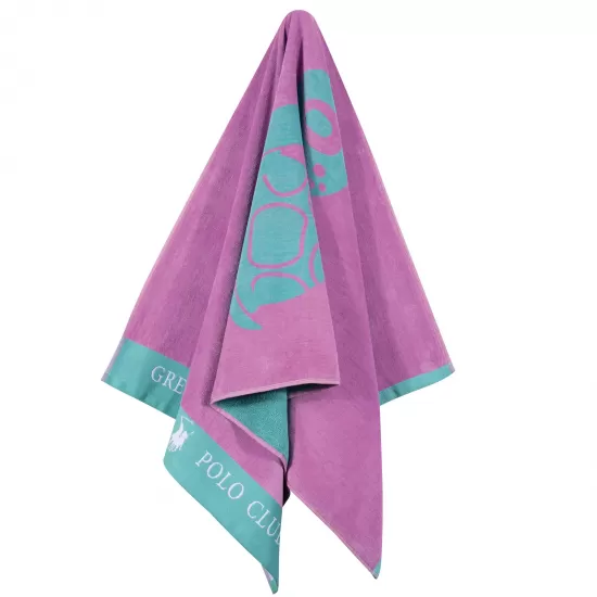 GREENWICH POLO CLUB JUNIOR ΠΕΤΣΕΤΑ ΘΑΛΑΣΣΗΣ 70Χ140 3764 PINK