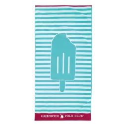 GREENWICH POLO CLUB JUNIOR ΠΕΤΣΕΤΑ ΘΑΛΑΣΣΗΣ 70Χ140 3891 TURQUOISE