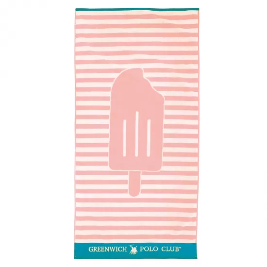 GREENWICH POLO CLUB JUNIOR ΠΕΤΣΕΤΑ ΘΑΛΑΣΣΗΣ 70Χ140 3892 PINK